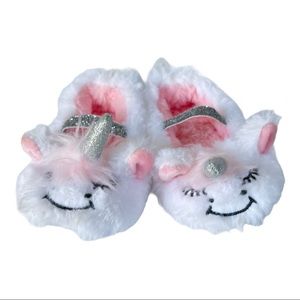 Unicorn Slippers - White